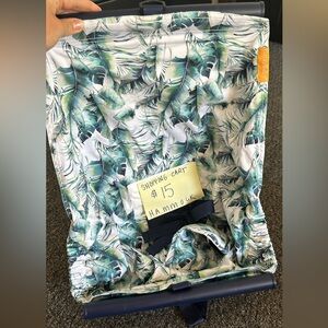 Binxy Baby Tropical Palm Leaf Shopping Cart Hammock